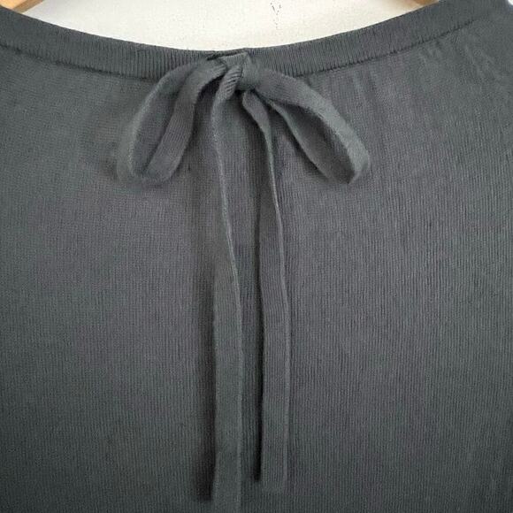 Vintage Juicy Couture Cotton Cashmere Gold Button Up Cardigan Women’s Sz S Gray - Picture 4 of 14